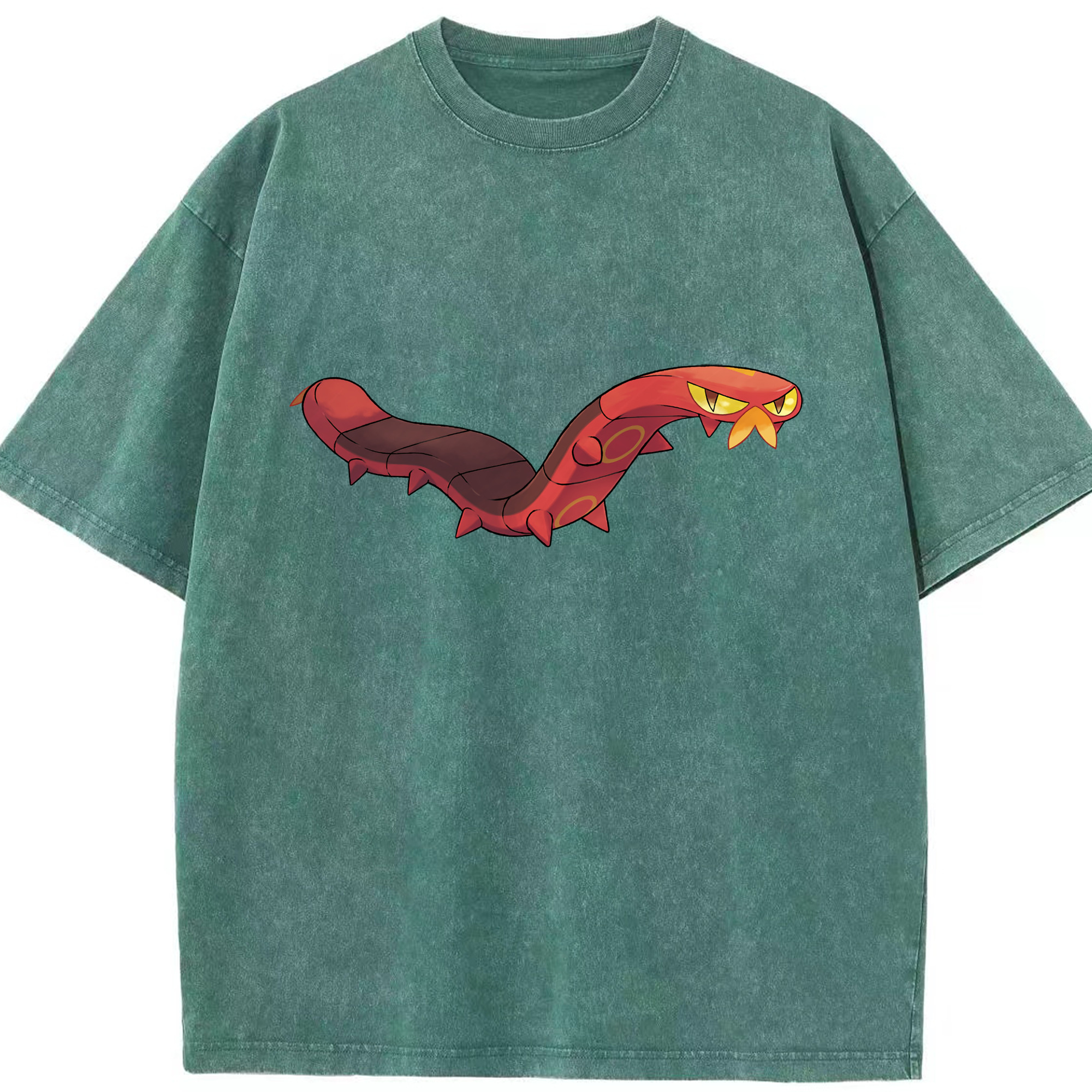 （画像用） ポケットモンスター Pokémon 綿100% ヴィンテージ風 半袖Tシャツ（フロントプリント）